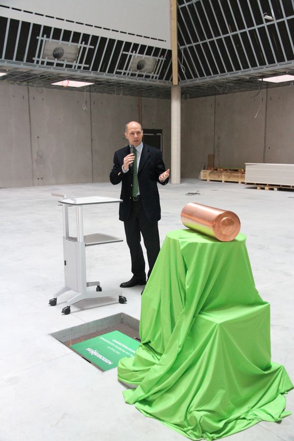 Foundation stone laid for the new SENNEBOGEN Academy and Museum